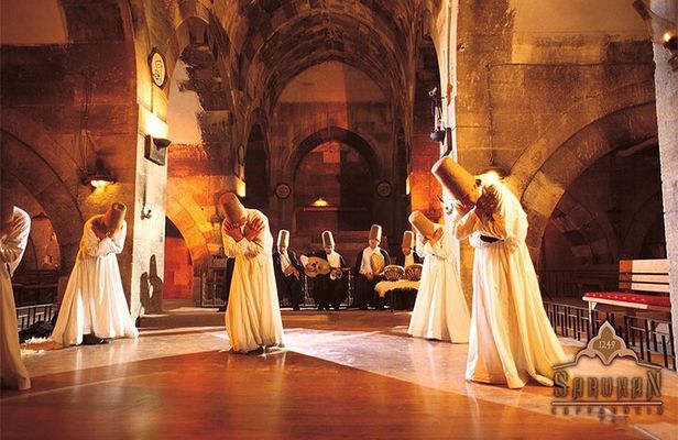 Cappadocia Original Dervishes Ceremony in Historical Caravanserai