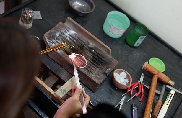 Celuk Bali Silver Class - Create Silver Jewelry with Gold Plated