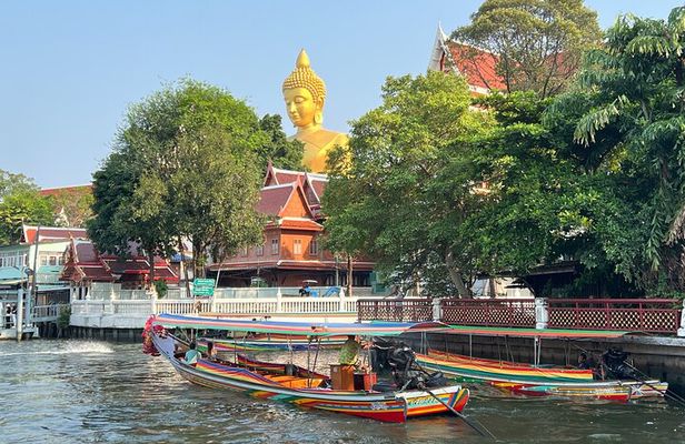 Grand Palace, Temples, and Canal Private Tour [Optional Luxury]