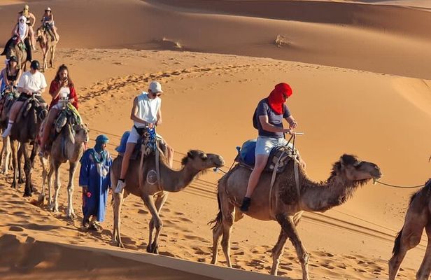 3 Days to the Sahara Desert from Marrakech with luxury Camp