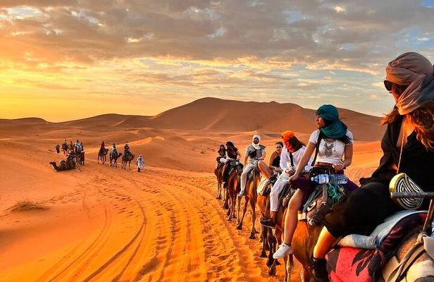 03 days from Marrakech to Fes to Merzouga with luxury camp