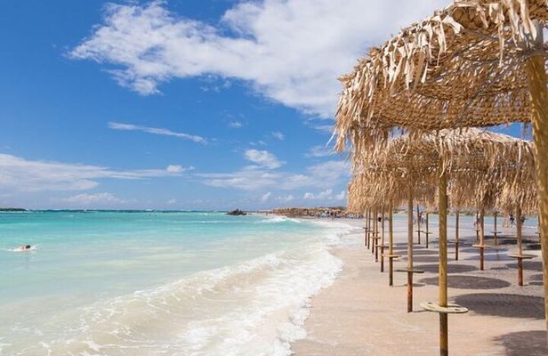Elafonissi Beach From Chania with stop in Elos Village