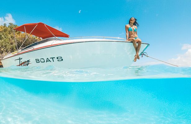 Private speed boat to ile aux cerfs