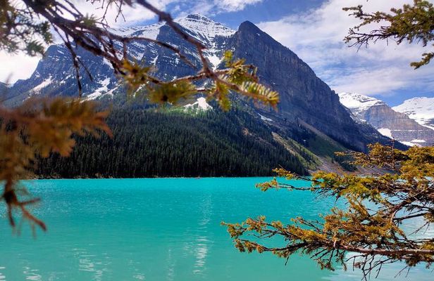 Emerald Lake Moraine Lake Louise Natural Bridge from Banff