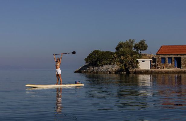 Paddle Boarding Lesson at Damouchari Pelion