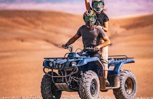 Quad Bike & Camel Ride & Dinner Show In Agafay Desert