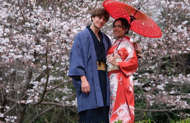 Kyoto Kimono Rental CHAMATSU Couple Plan