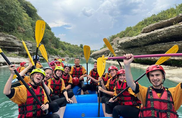 Sarande: Permet 4x4 Tour, Rafting and Thermal baths