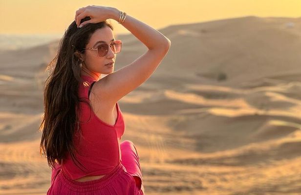 Private Morning Desert Safari Dubai Camel Ride Sand boarding