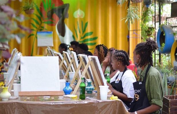 Art Paint and Pottery Studio in Mombasa Kenya