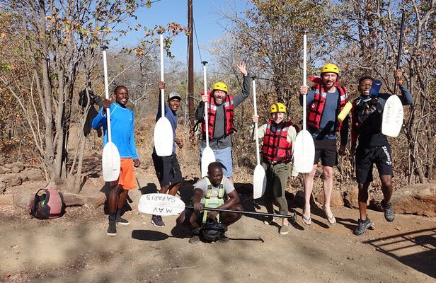 Half Day Zambezi River White Water Rafting