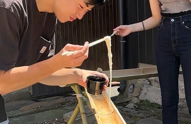 Summer Fun with Flowing Noodles