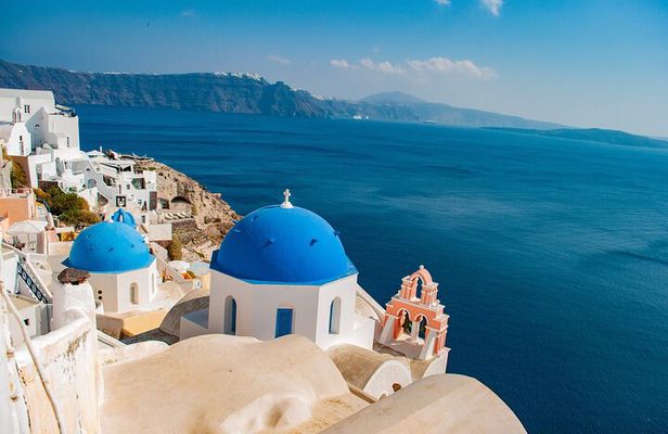 3 Hour Private Walking tour at Santorini Panorama