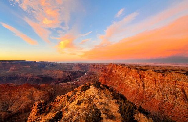 Grand Canyon South Rim Sunset Tour with Dinner included