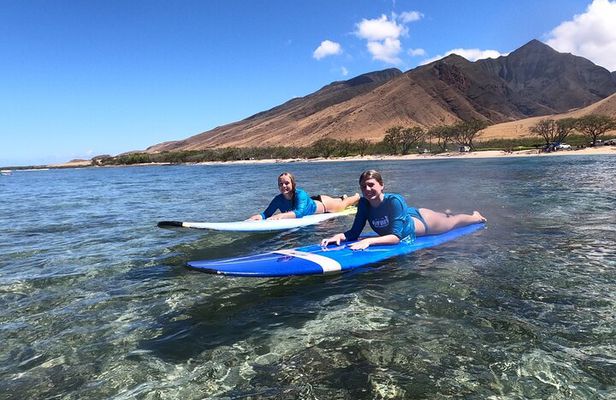 Semi Private Surf Lesson 4 Students 1 Instructor