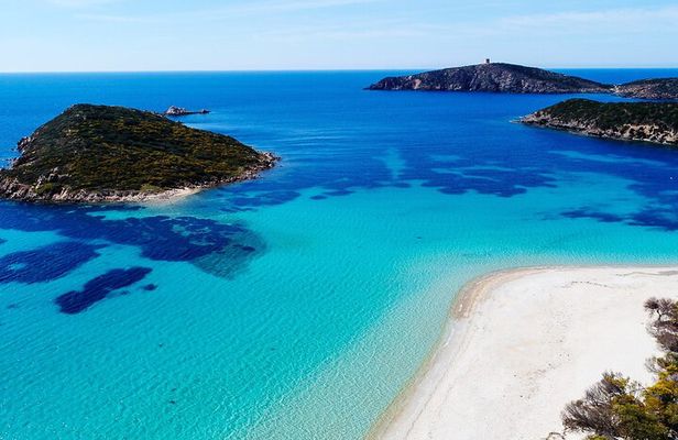 Tour of the Chia and Tuerredda beaches from Cagliari