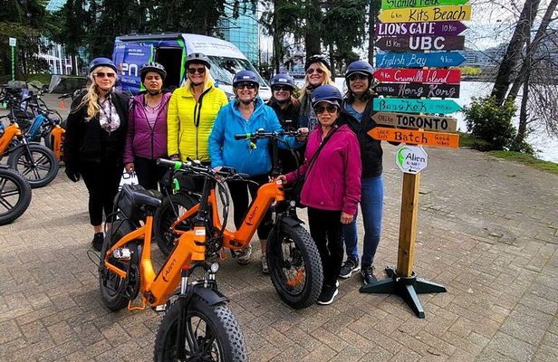 Guided E-Bike Tour Stanley Park and Hidden Gems - Small Groups