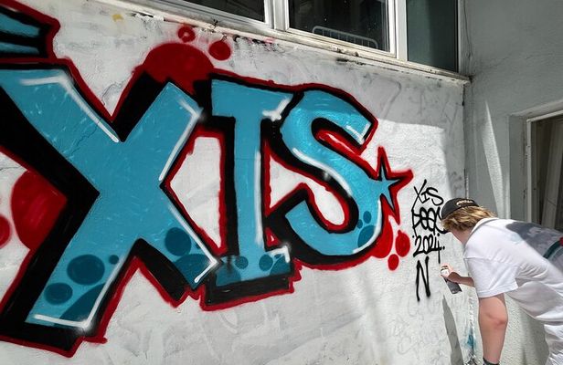 Istanbul Graffiti Experience with Local Artist at Private Garden