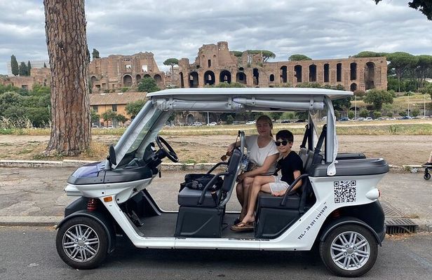  Rome: Exclusive Private Golf Cart Tour 
