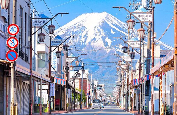 Mt.Fuji Arakurayama Sengen Park,Oshino Hakkai,Kawaguchi Lake Tour