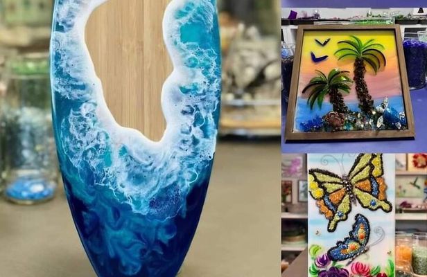 Siesta Key Glass Artwork Class