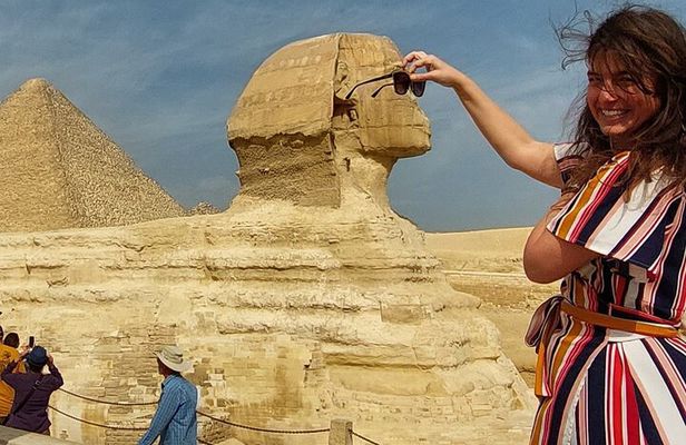 Half Day Tour Giza Pyramids &Sphinx with Expert Private Tourguide
