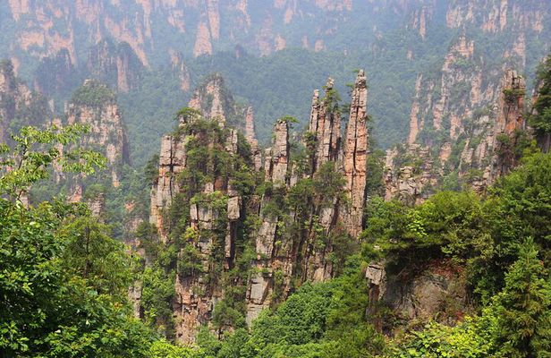 Yuanjiajie Avatar and Tianzi Mountain and Rice Field Village Tour