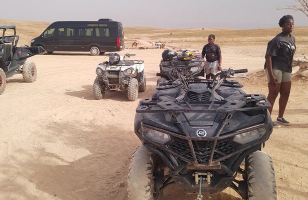 Private Agafay Desert with Quad Biking Camel Ride Dinner And show