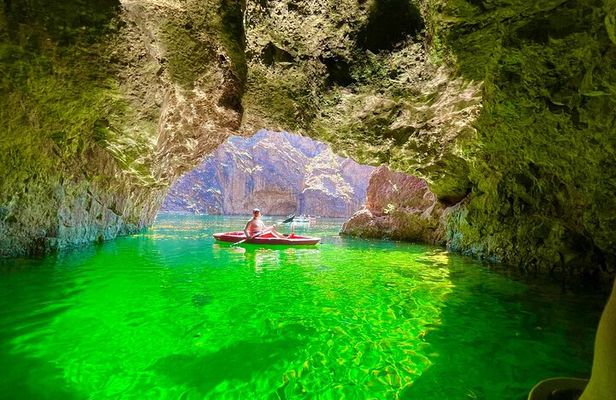 Emerald Cave Kayaking Tour from Las Vegas, Best Dam 1/2 Day Trip