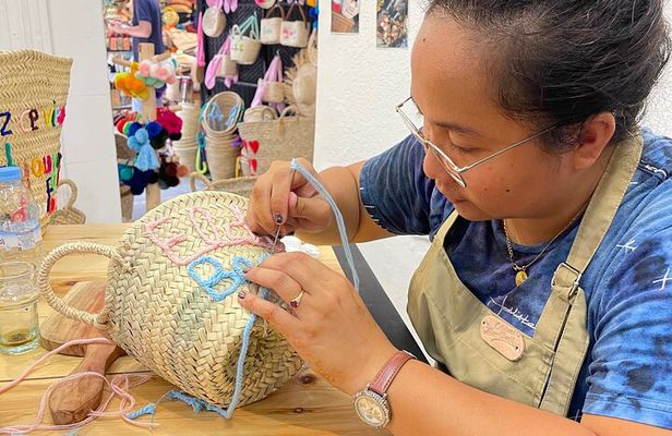 Workshop to Personalize your Basket in the Medina of Marrakech