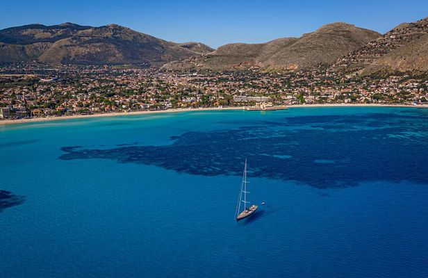 Palermo : Mondello - Isola delle Femmine Boat Tour with Drinks