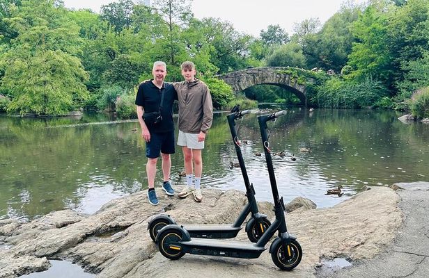 New York Central Park Guided Electric Scooter Tour