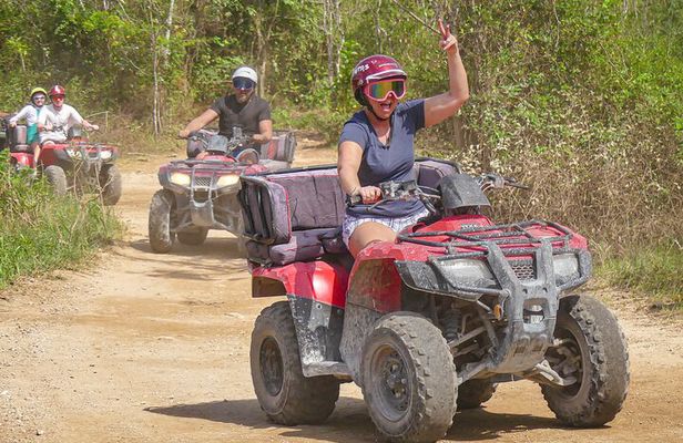ATV 4×4+Snorkeling+Beach Club+ Lunch+Sabores de Cozumel