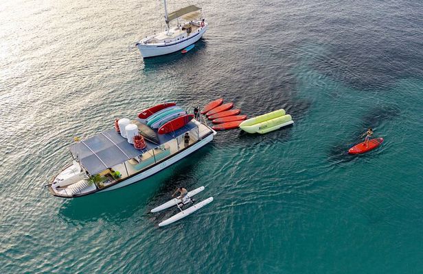 Ibiza Sunset Boat Trip Tapas and Open Bar
