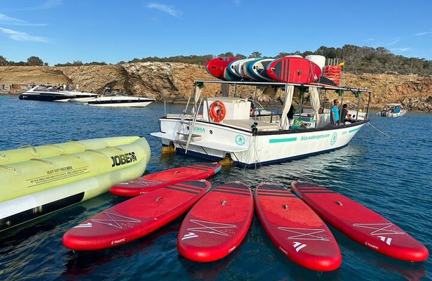 Coves and Caves Excursion with Tapas and Premium Open Bar in Ibiza