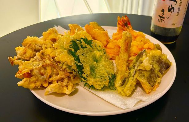 Family Friendly Osaka Tempura Cooking Class