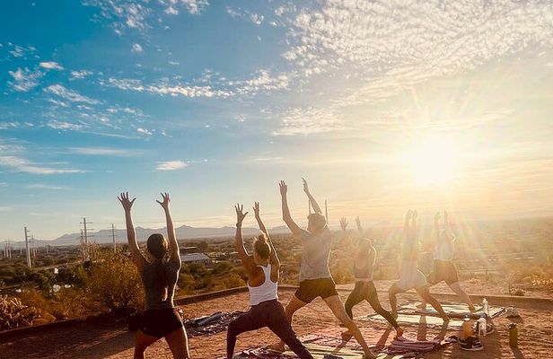 Awaken with the Desert: Sunrise Yoga Experience