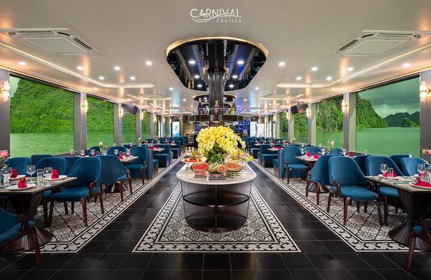 Carnival Cruises - Halong Day Cruise 5-Star, Caves, Kayak & Lunch