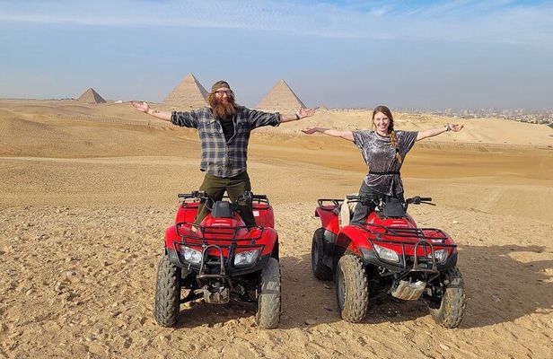 Cairo: Fun At The Great Pyramids with Quad Bike & Camel Ride