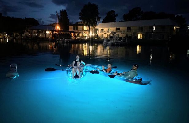 Clear Kayak Three Sisters Springs Sunset and Glow Tour
