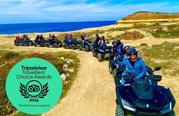 Gozo Quad Bike Day Tour - All-inclusive + Blue Lagoon