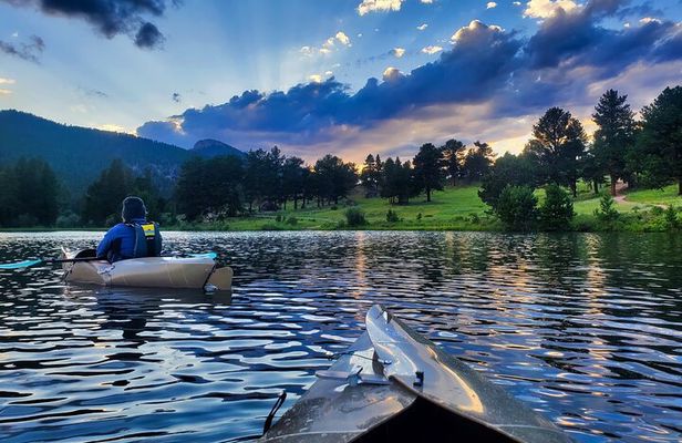 Sunset Kayak Tour in Rocky Mountain National Park