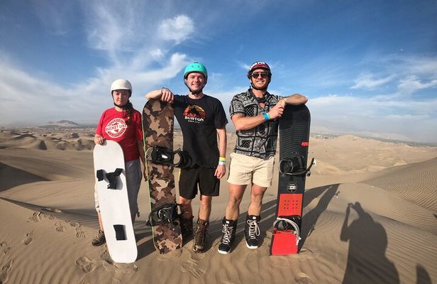 PRO Sandboarding/Skiing tour in Huacachina from Lima