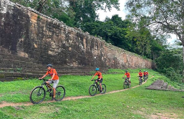 Cycling of the Angkor Temples include Lunch & Snacks