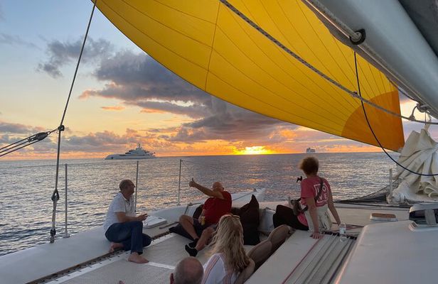 No1Sxm Half Day Sail Snorkeling and Sunset Experience