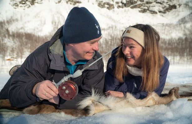 Sjursnes Arctic Ice Fishing Adventure from Tromso