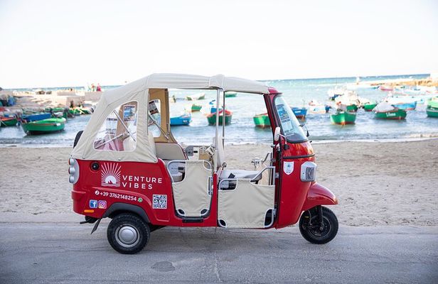 Vintage Ape Calessino Private Tour Polignano a Mare