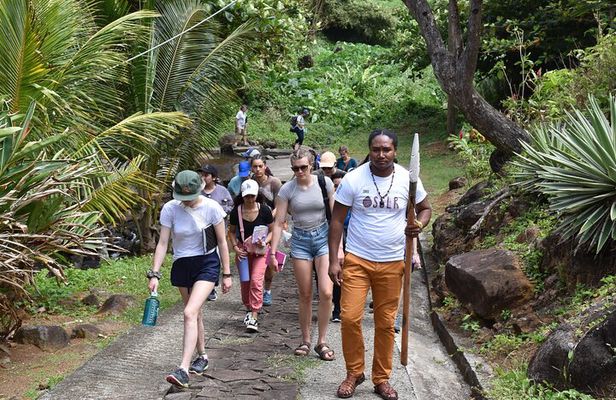 Cultural Tours Of Kalinago Territory of Dominica with Past Chief