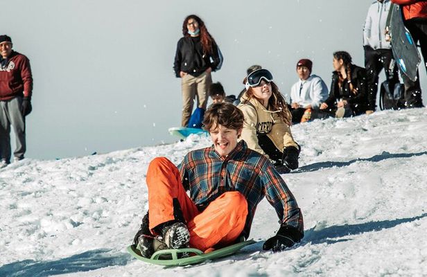 Private Winter Tour + Sledding in Rocky Mountain National Park