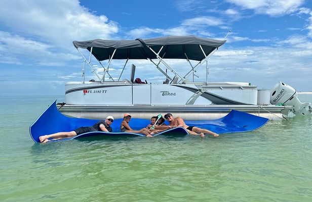 4 Hour Clearwater Beach Private Pontoon Boat Tour